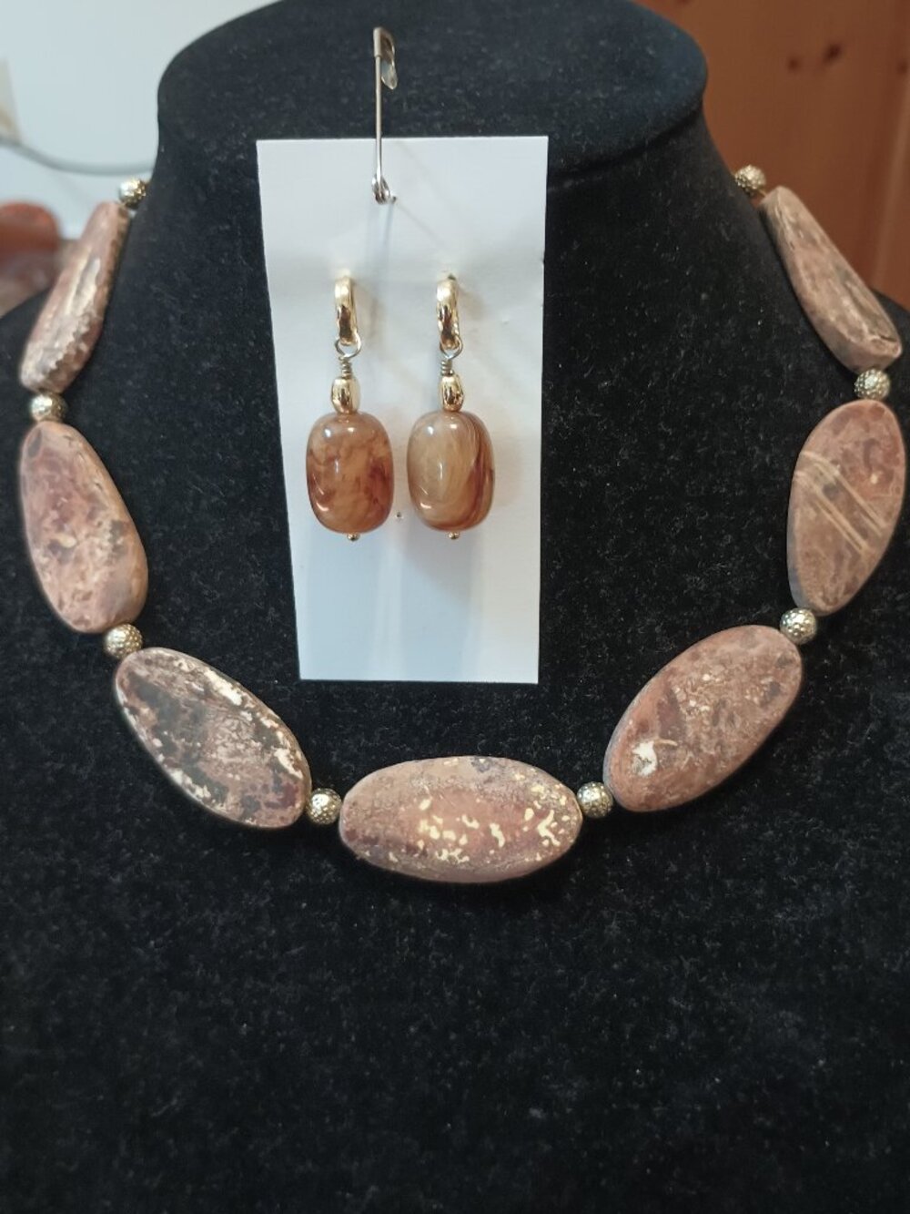 Coldwater Creek Skipping Stones Necklace